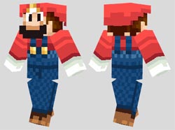 Mario - Skins Mincraft