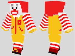 McDonald - Skins Mincraft