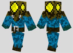 Mergulhador - Skins Mincraft