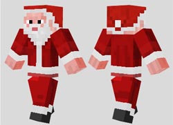 Papai Noel - Skins Mincraft